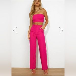 FIRST MOVE PANTS & TOP PINK